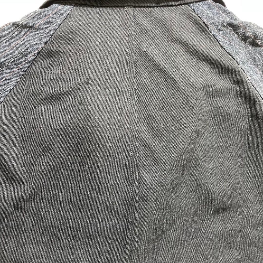 コムデギャルソンオムプリュス ロングコート 異素材切り替え AD1992 M 黒