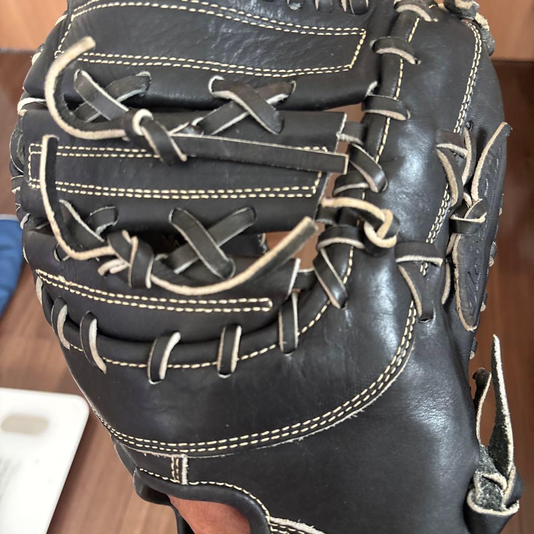 Mizuno Global Elite ファーストミット ブラック軟式用