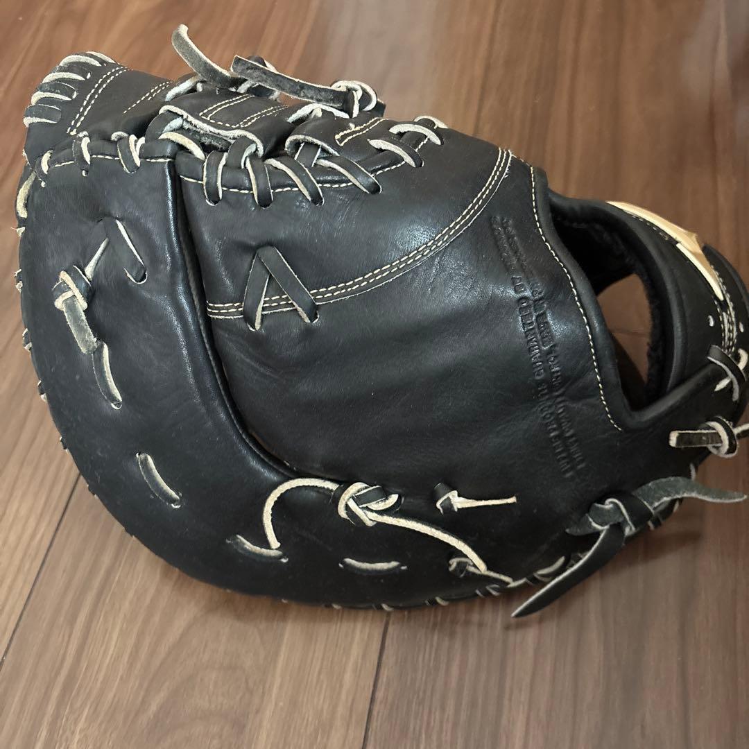 Mizuno Global Elite ファーストミット ブラック軟式用