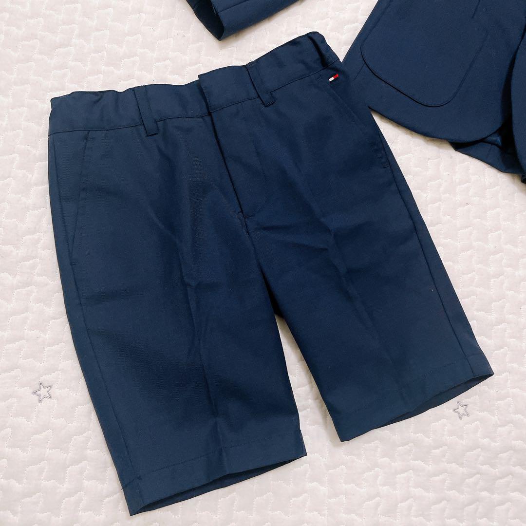 極美品　トミーヒルフィガー　スーツ　セットアップ　3点セット　ネイビー　120