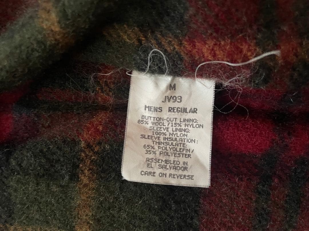 l.l.bean デニム　カバーオール　US M ブランケット　ハンティング