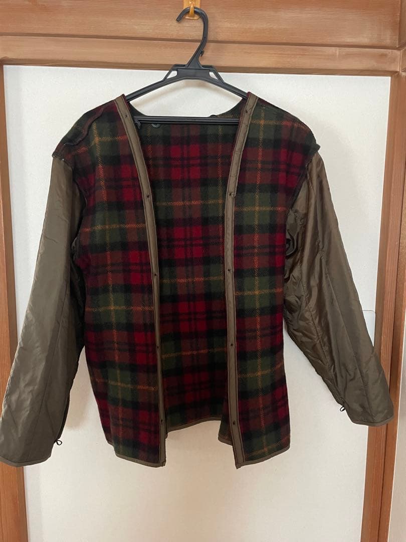 l.l.bean デニム　カバーオール　US M ブランケット　ハンティング