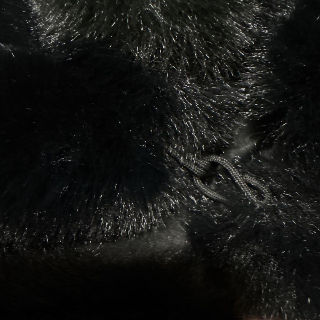 【新品】 EPOCA エポカ フード フェイクファー ベスト 光沢 モコモコ