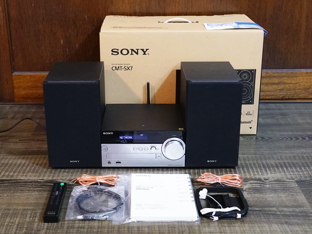 ■美品 SONY CMT-SX7 ワイドFM オーディオコンポ