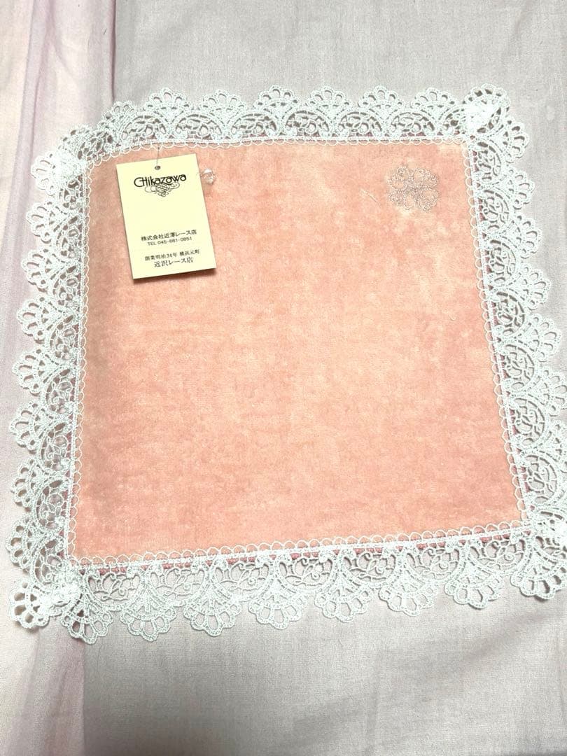 TK近沢レース ハンカチ5枚セット バラ売り不可