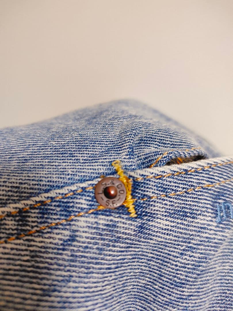 Levi's × Barbour type ii denim jacket S