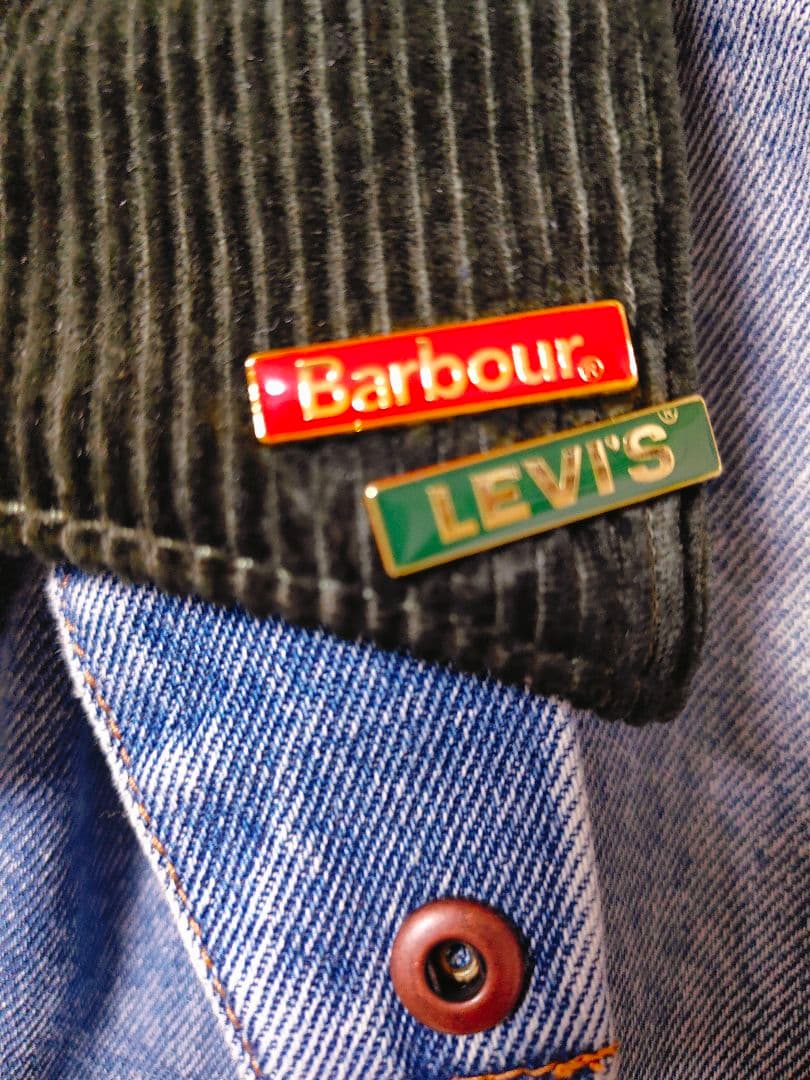 Levi's × Barbour type ii denim jacket S