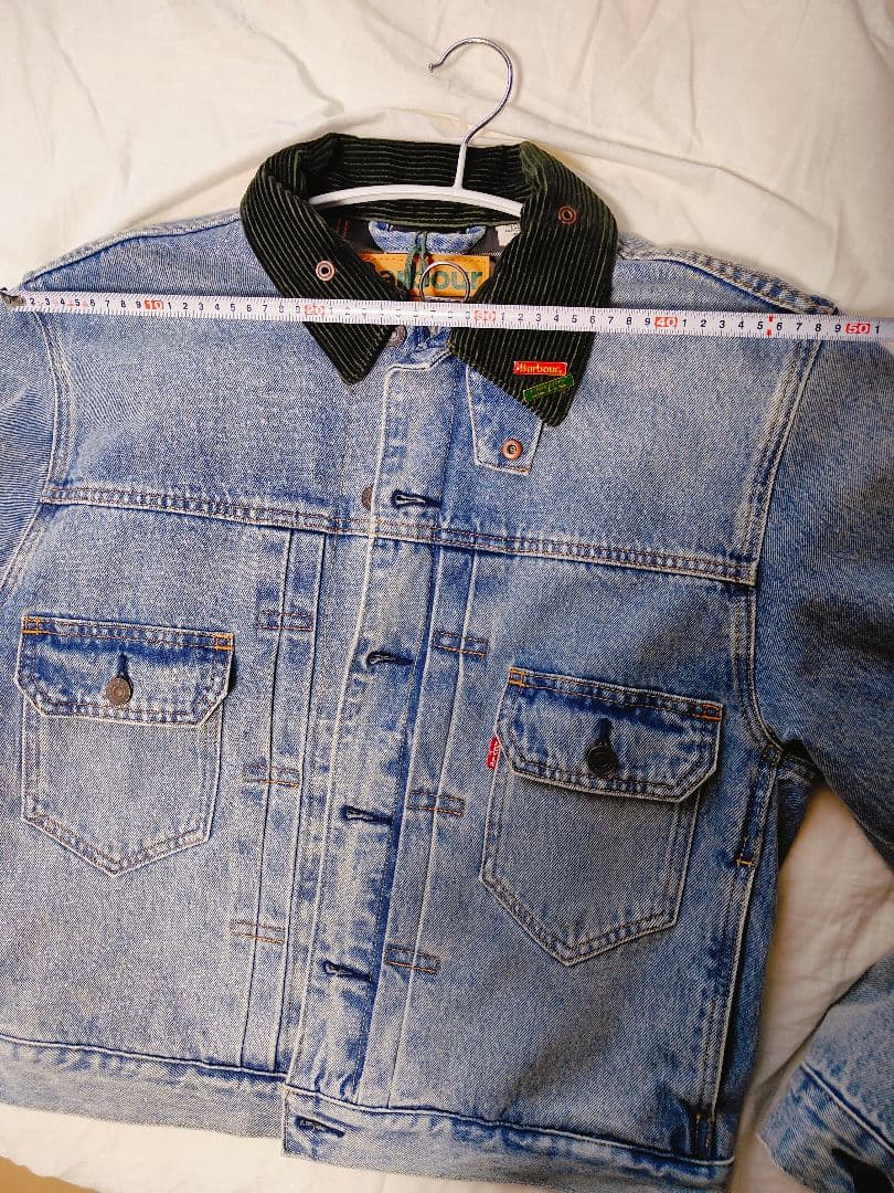Levi's × Barbour type ii denim jacket S