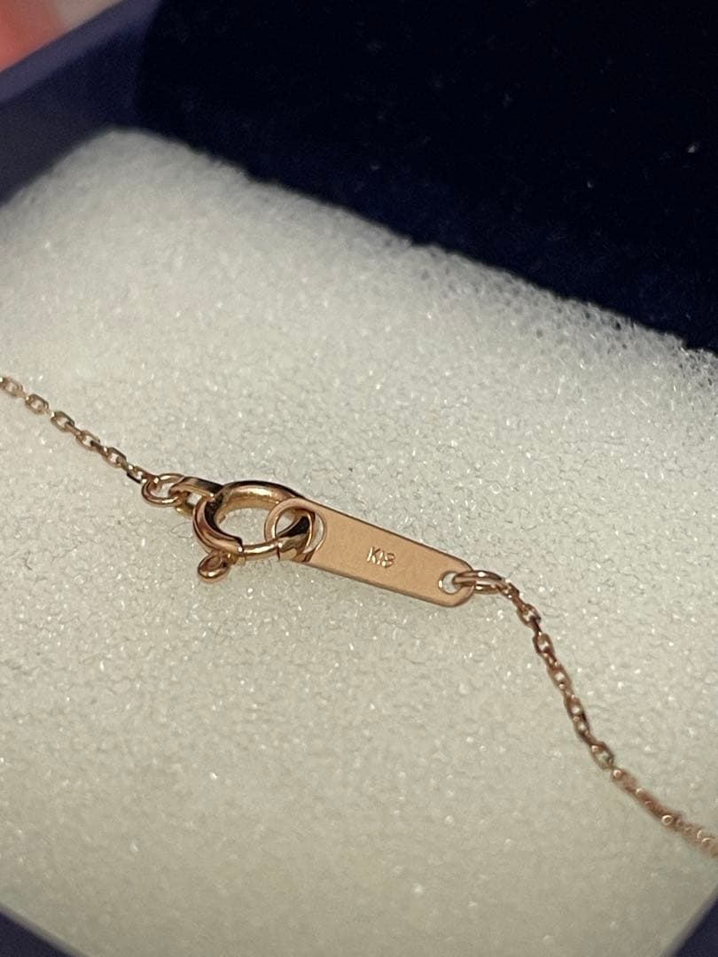 ヴァンドーム青山 K18 ダイヤモンド・スモーキークオーツスライドネックレス