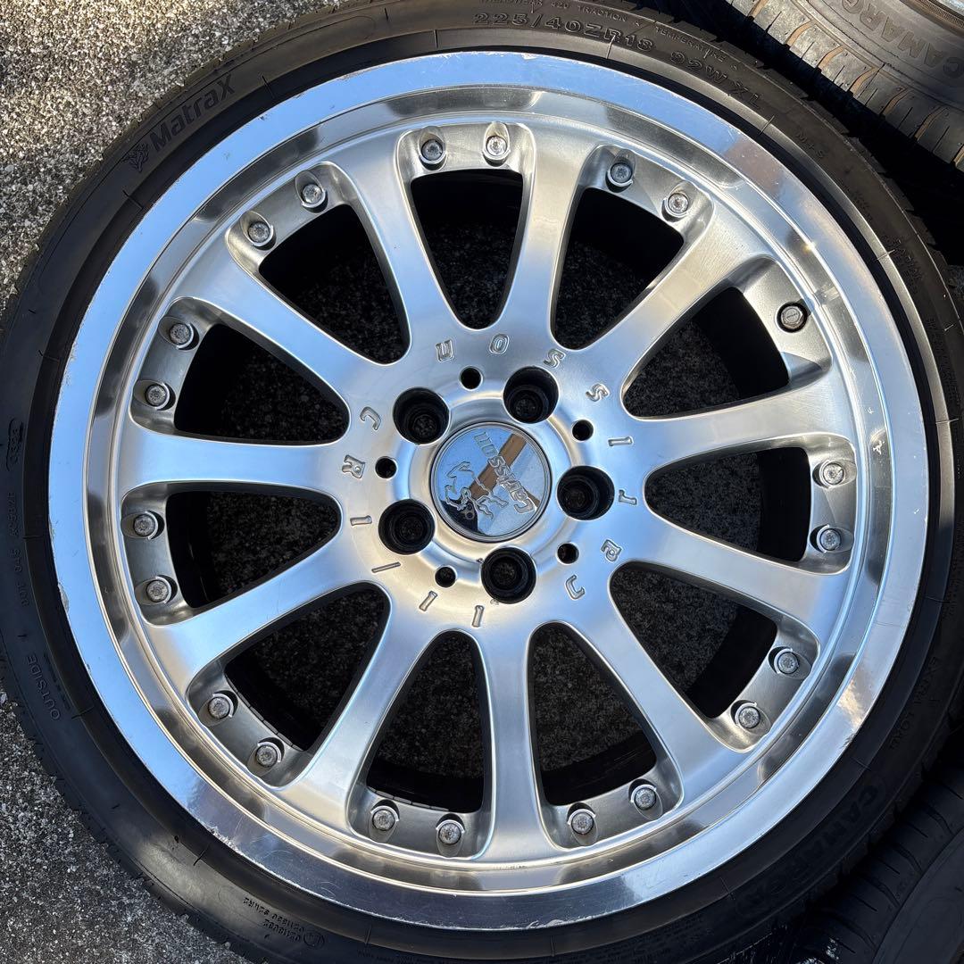 【。さん専用】　カールソンCR1/11 18インチ アルミホイールセット