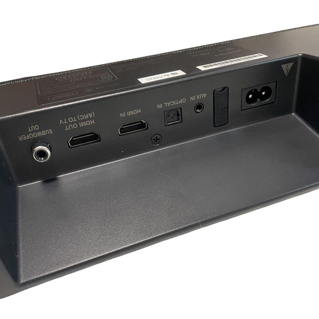 DENON サウンドバー DHT-C200 デノン スピーカー