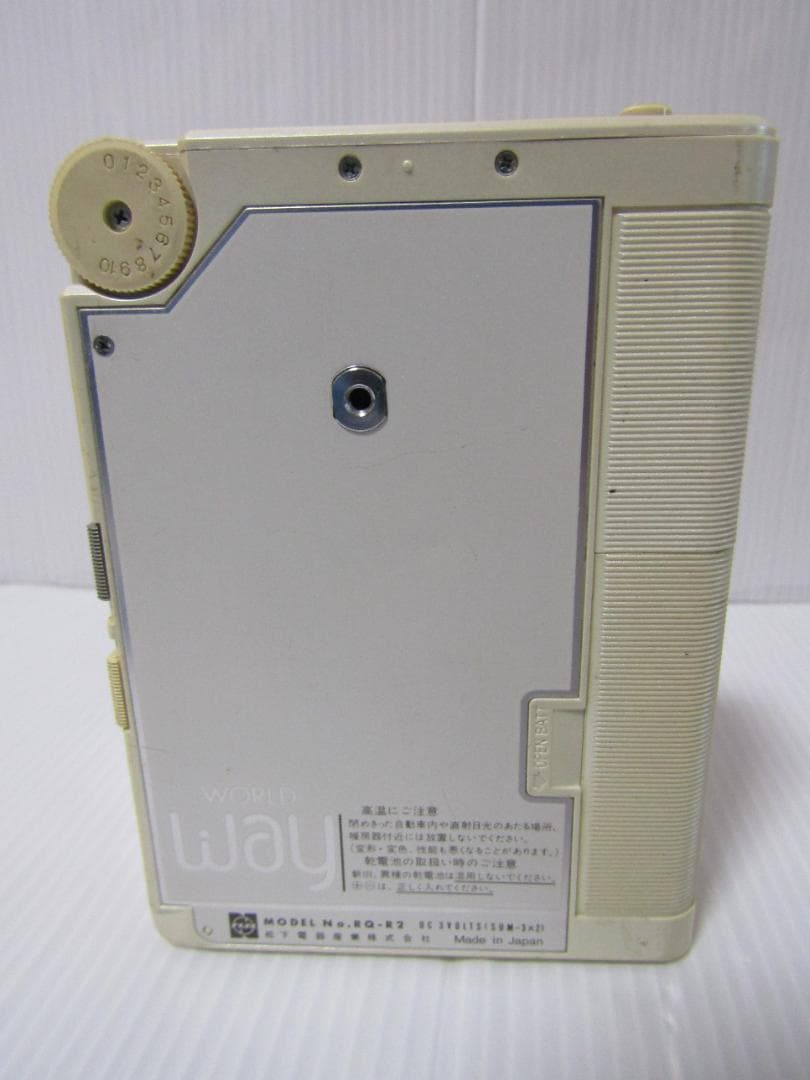 K0596 National ポータブルカセットプレーヤー RQ-R2 ジャンク