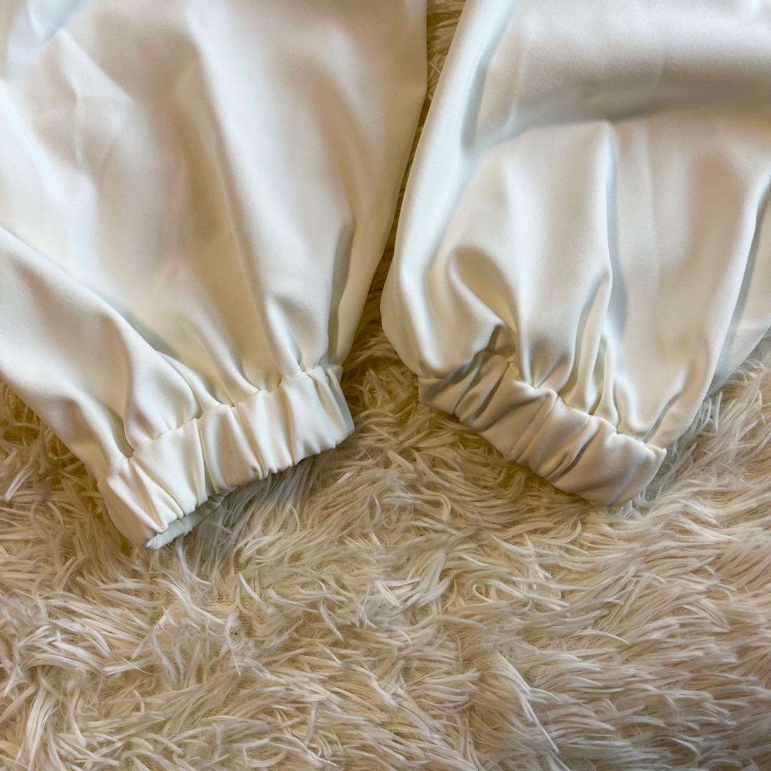 きち⭐︎ヨリ yori セレモニーリボンパフブラウス 長袖 ボウタイ 38