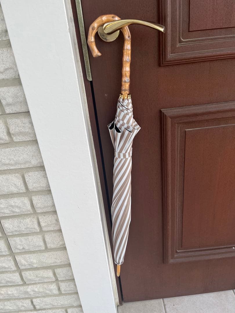 アントゥーレ　日傘　ストライプ　長傘　55㎝