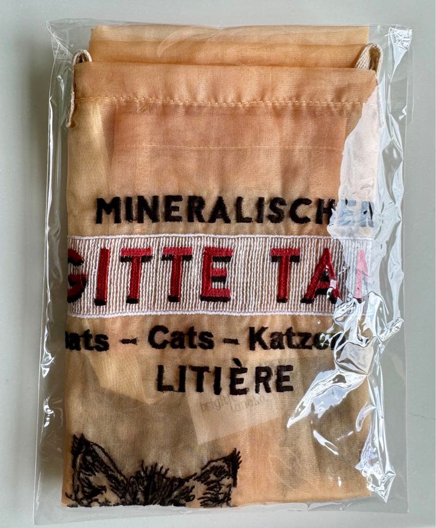 brigitte tanaka ブリジットタナカ CHAT CAT エコバッグ