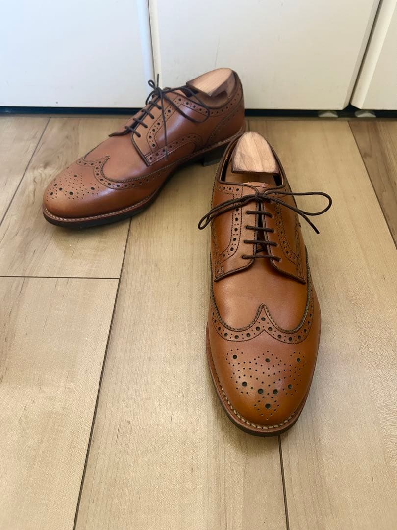 【極美品】REGAL リーガル ウイングチップ メダリオン 26cm