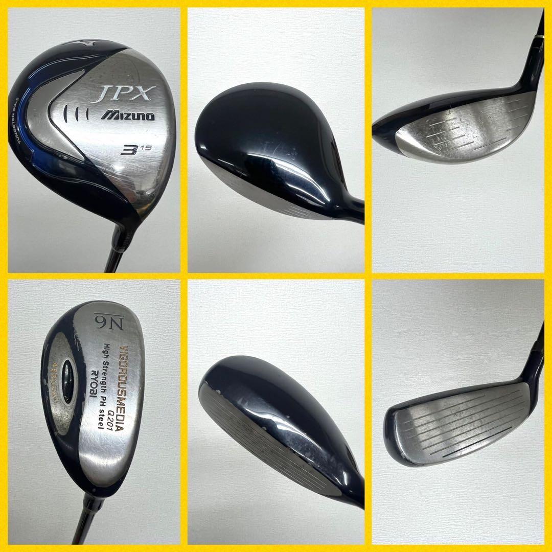 早い者勝ち！ミズノ ゴルフクラブセット⛳️ドライバー2本付きで超お得！