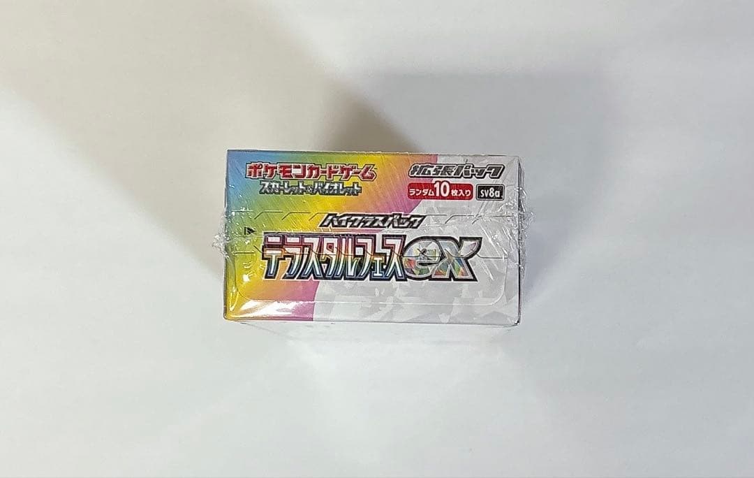 【新品未開封】ポケモンカード テラスタルフェスex シュリンク付 1BOX