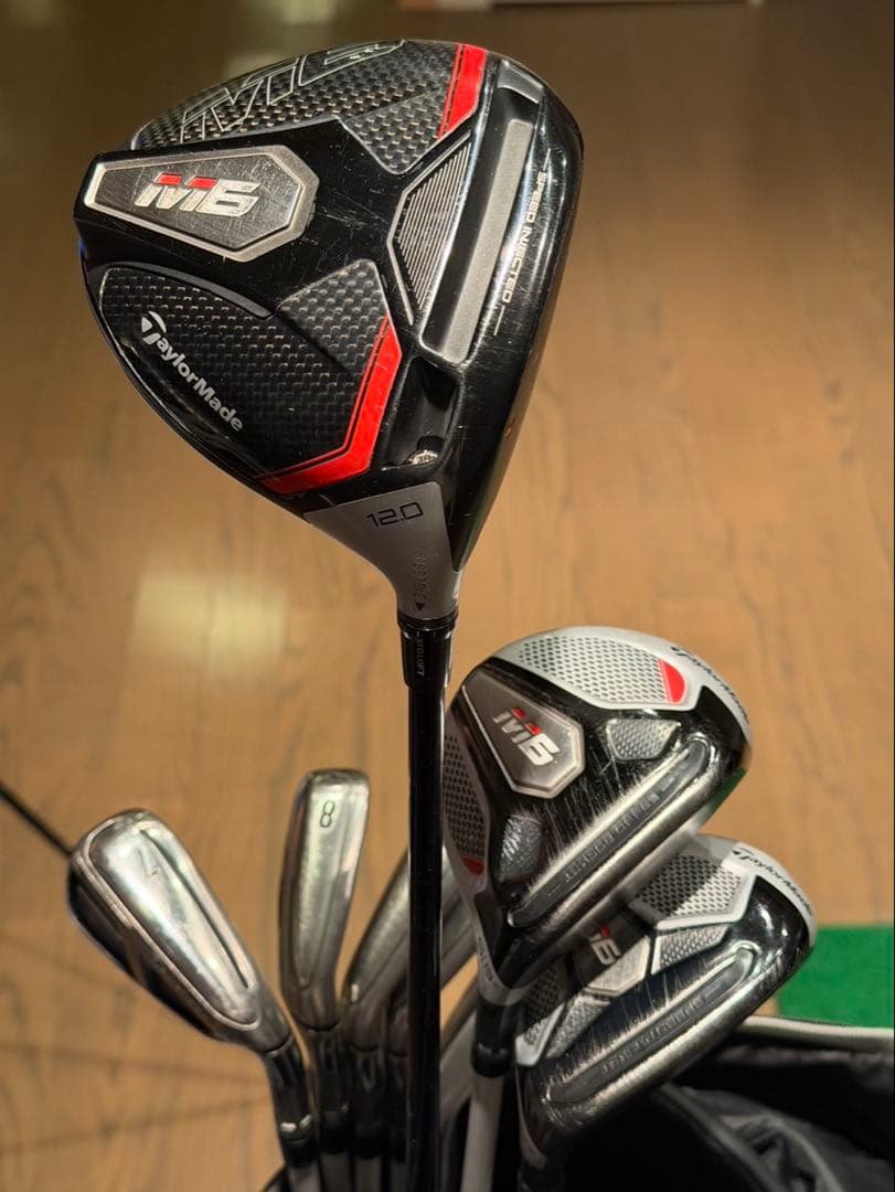 TaylorMade（テーラーメイド）の人気モデル M6 ゴルフクラブ8本セット