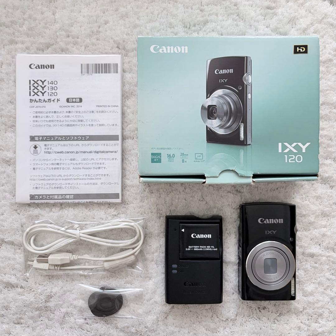 美品【動作品】Canon キャノン IXY 120 PC2048 レトロコンデジ
