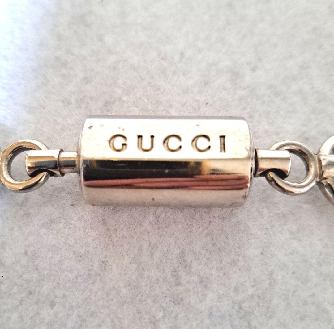 グッチGUCCIカラビナキーホルダー　キーリング　 シルバー金具　ユニセックス