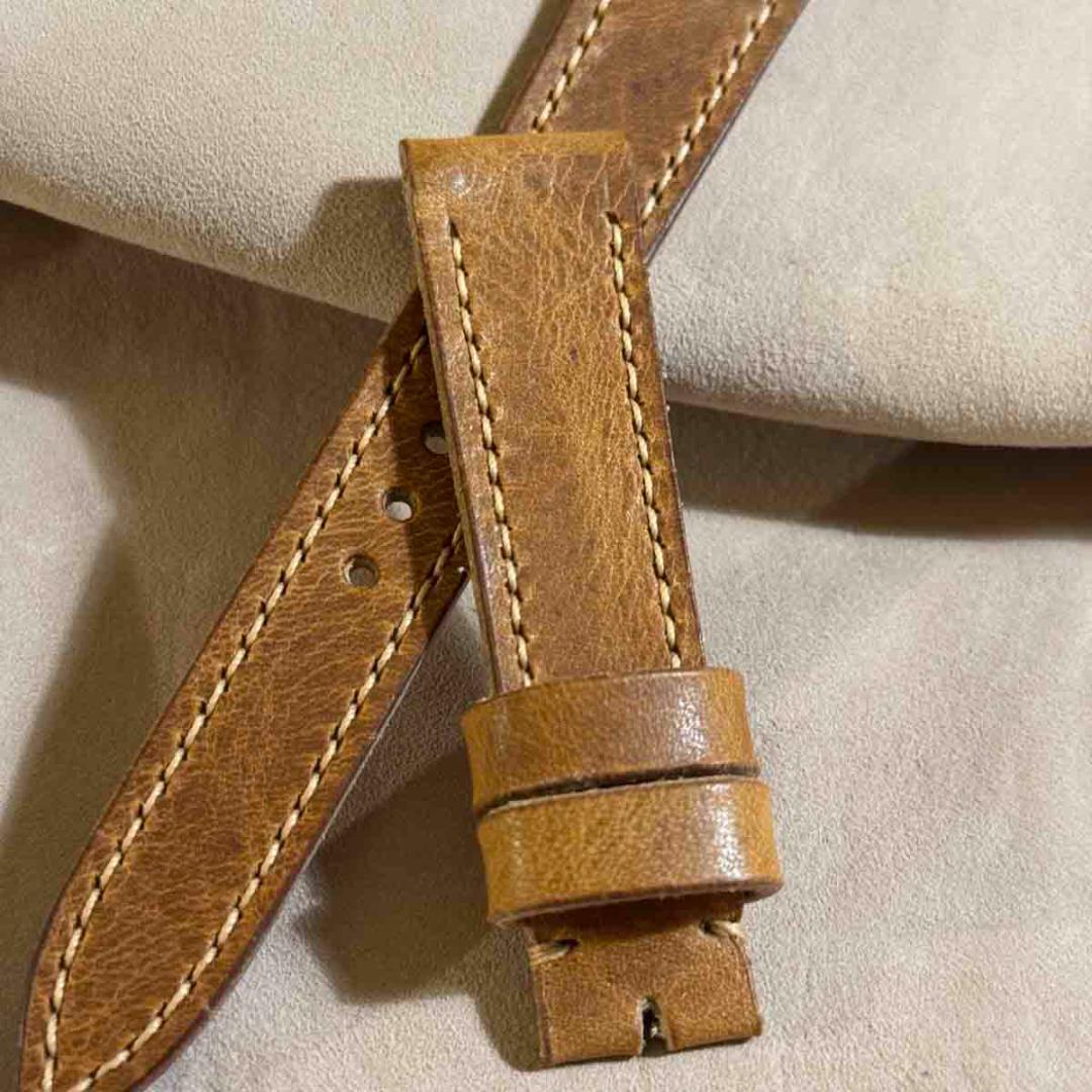 hor-228 HORWEENダービー ナチュラル 腕時計ベルト ラグ幅19mm