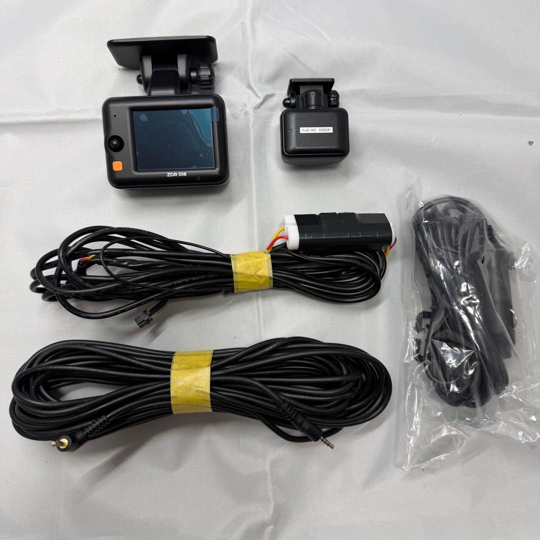 コムテック ドライブレコーダー ZDR018 中古品