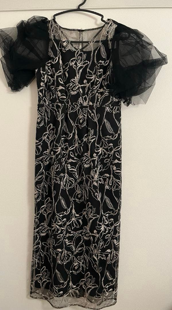 niana 【LE＇RURE】 フラフィースリーブペンシルドレス