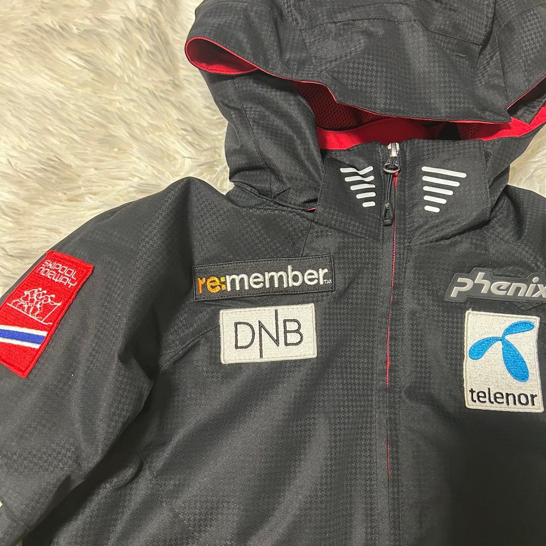 【美品】phenix フェニックス スキーウェア ノルウェー ワッペン 140