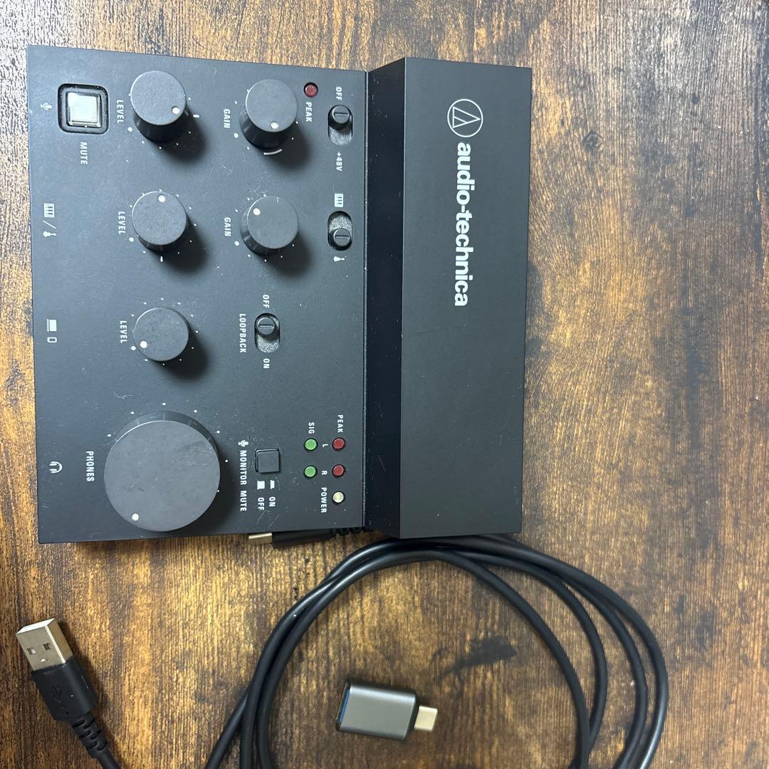 audio-technica AT-UX3 オーディオインターフェイス