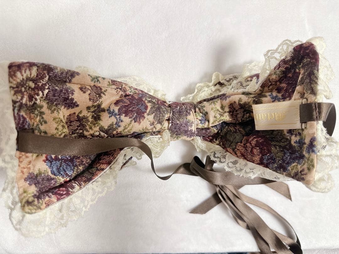 ●メタモルフォーゼ● 初期 ゴブラン柄 リボンヘッドドレス