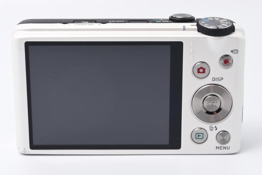 CASIO EXILIM EX-ZR400 ホワイト 【カメラケース付】