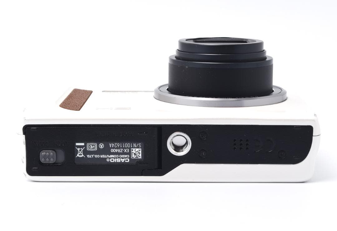 CASIO EXILIM EX-ZR400 ホワイト 【カメラケース付】