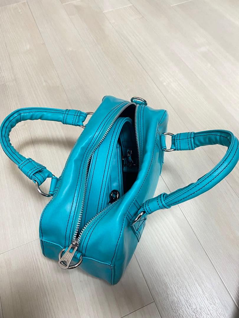 PORTER FREE STYLE MINI BOSTON BAG ターコイズ