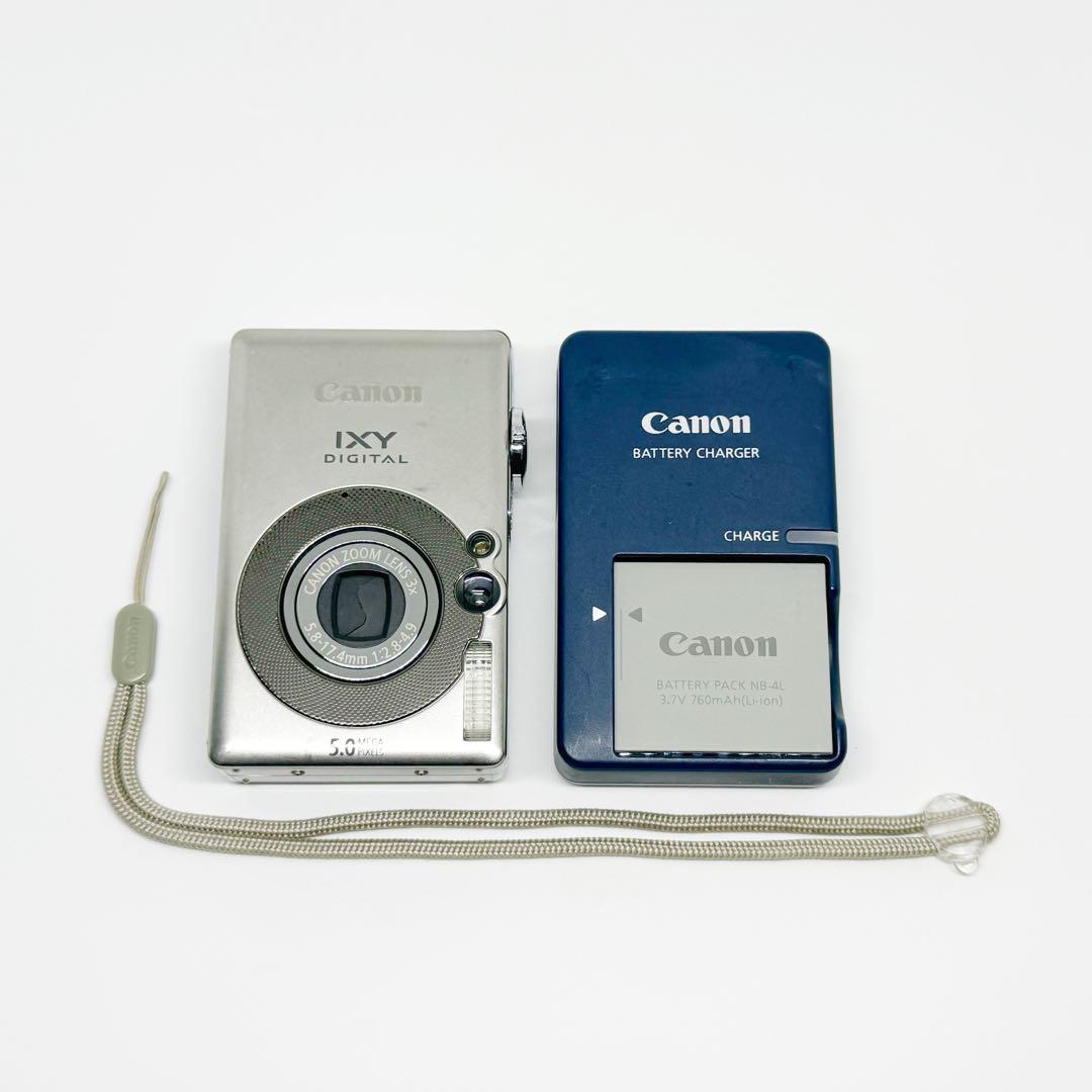 CANON IXY DIGITAL 55 シルバー キヤノン コンデジ