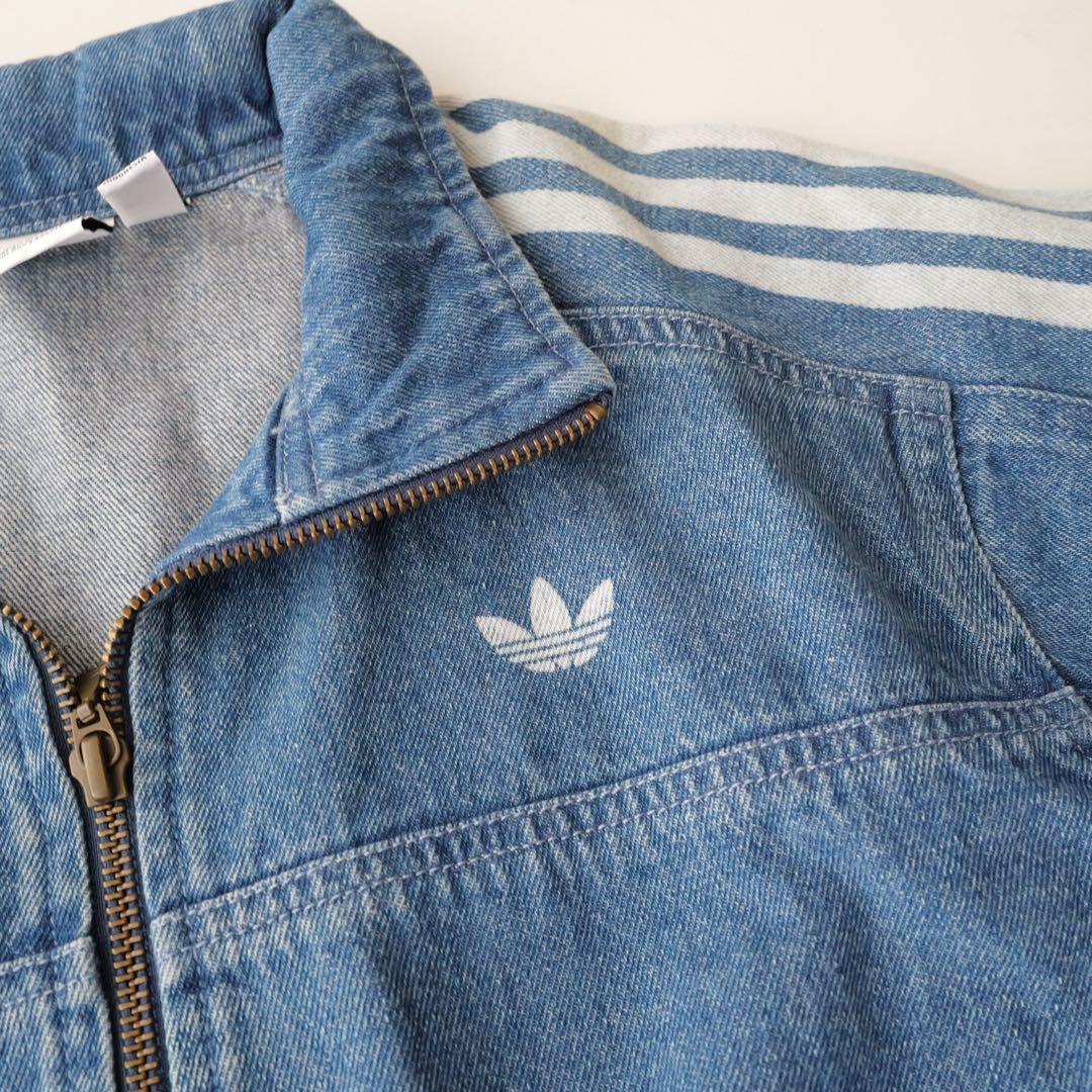 【美品】adidas アディダス Adicolor Denim Jumpsuit