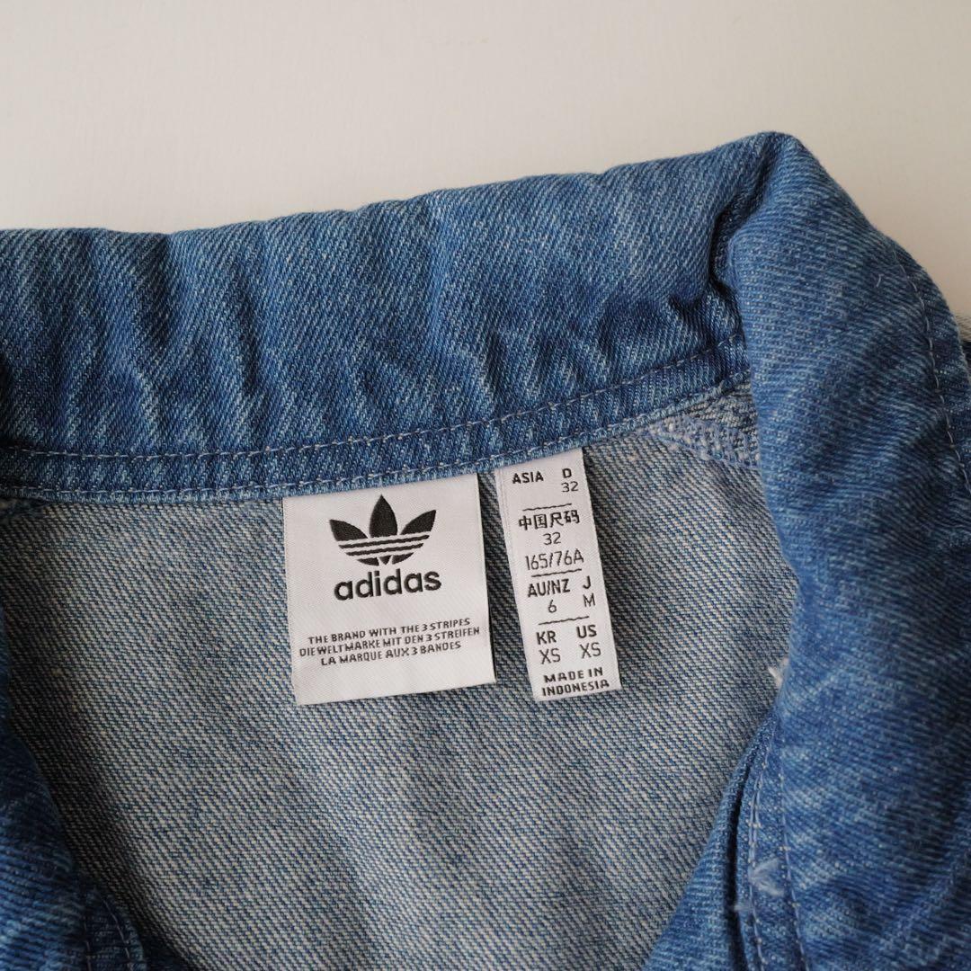 【美品】adidas アディダス Adicolor Denim Jumpsuit