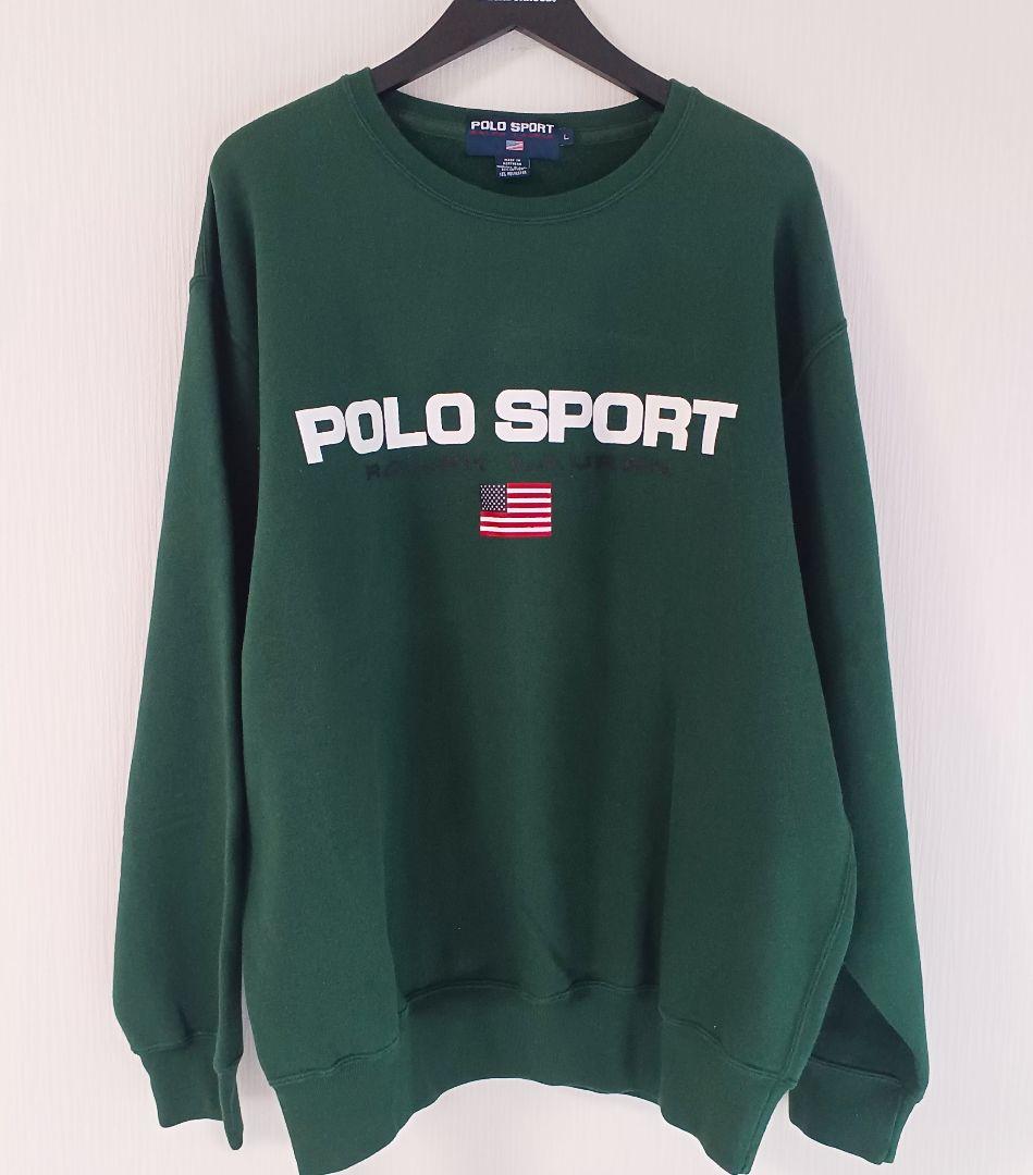 90's ポロスポーツ　POLO SPORT スウェット　L