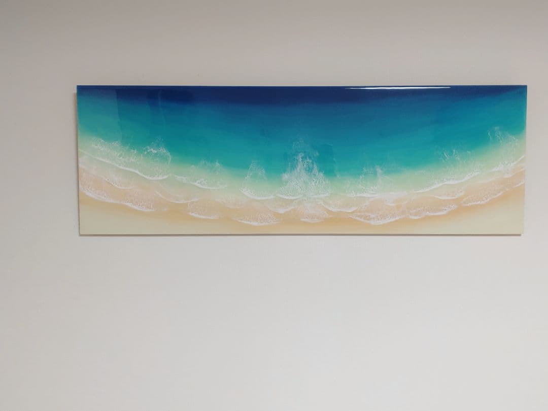 レジンアート(Okinawa Blue・Plate type・900×300)