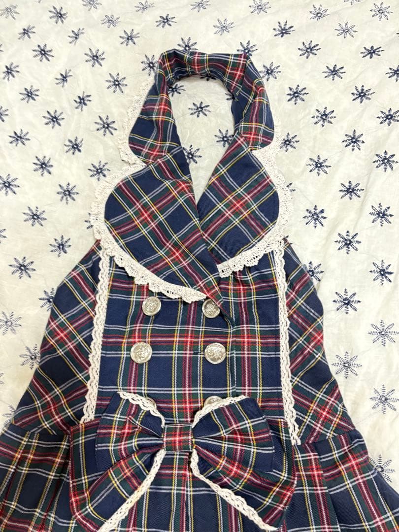 ベイビーザスターズシャインブライト ジャンパースカート ハートネック