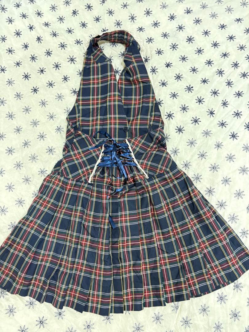 ベイビーザスターズシャインブライト ジャンパースカート ハートネック