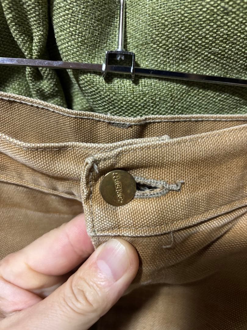 ま*ん様 最終値下げ　USA製　カーハート ダブルニーペインターパンツ 鬼フェー