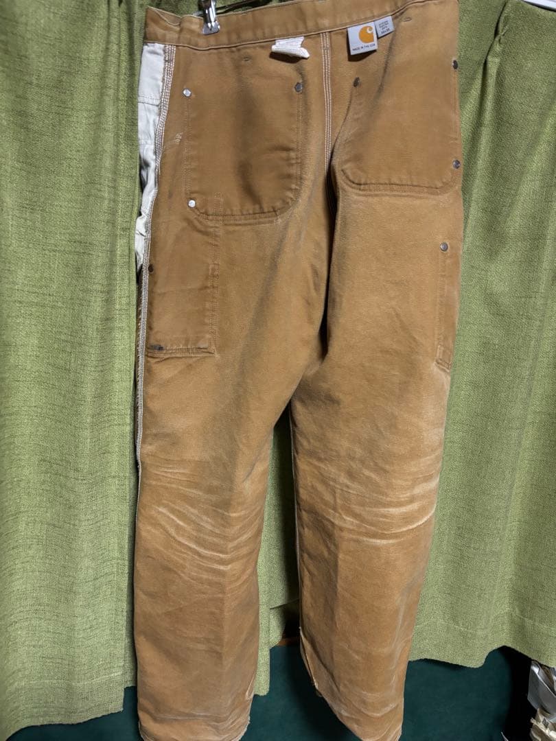 ま*ん様 最終値下げ　USA製　カーハート ダブルニーペインターパンツ 鬼フェー