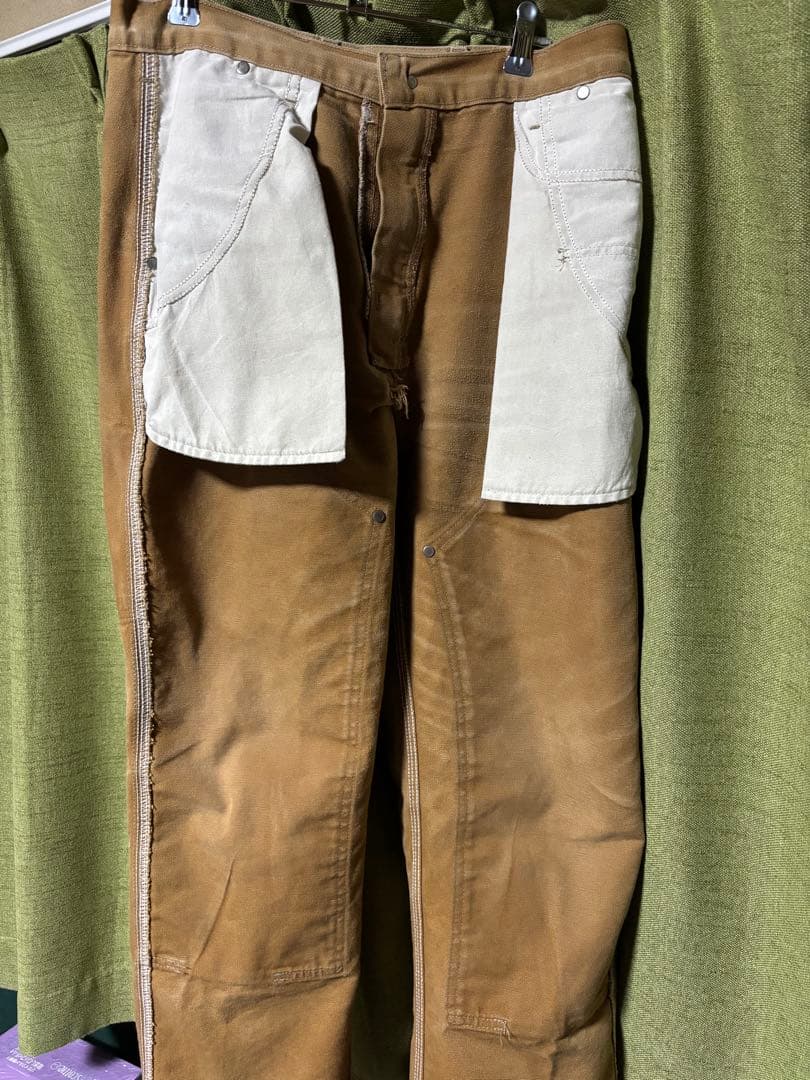 ま*ん様 最終値下げ　USA製　カーハート ダブルニーペインターパンツ 鬼フェー