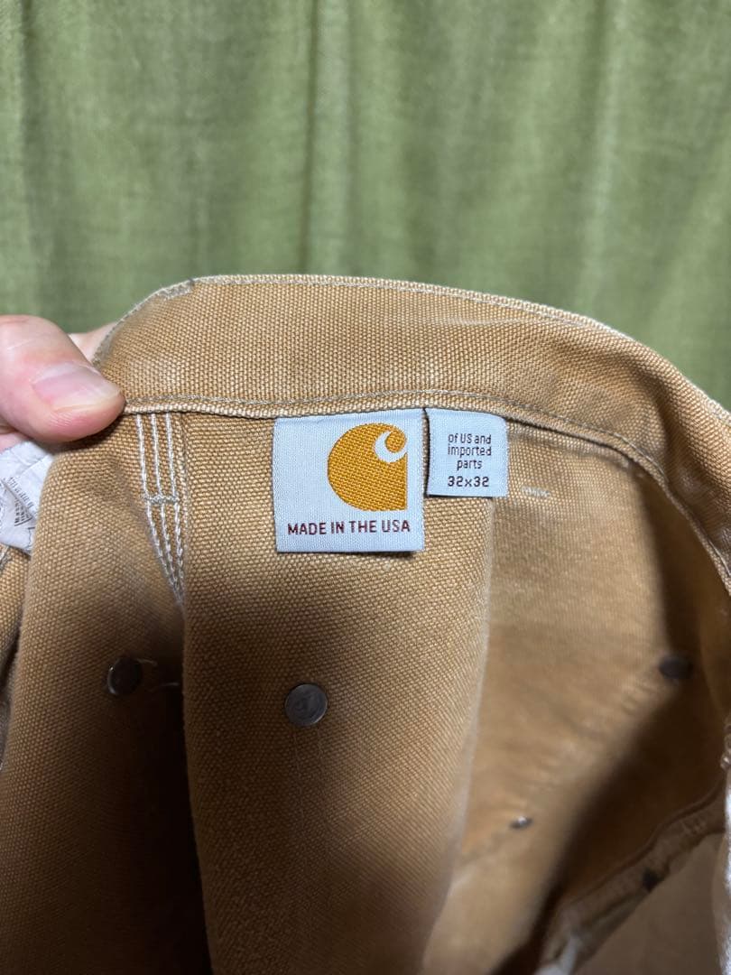 ま*ん様 最終値下げ　USA製　カーハート ダブルニーペインターパンツ 鬼フェー