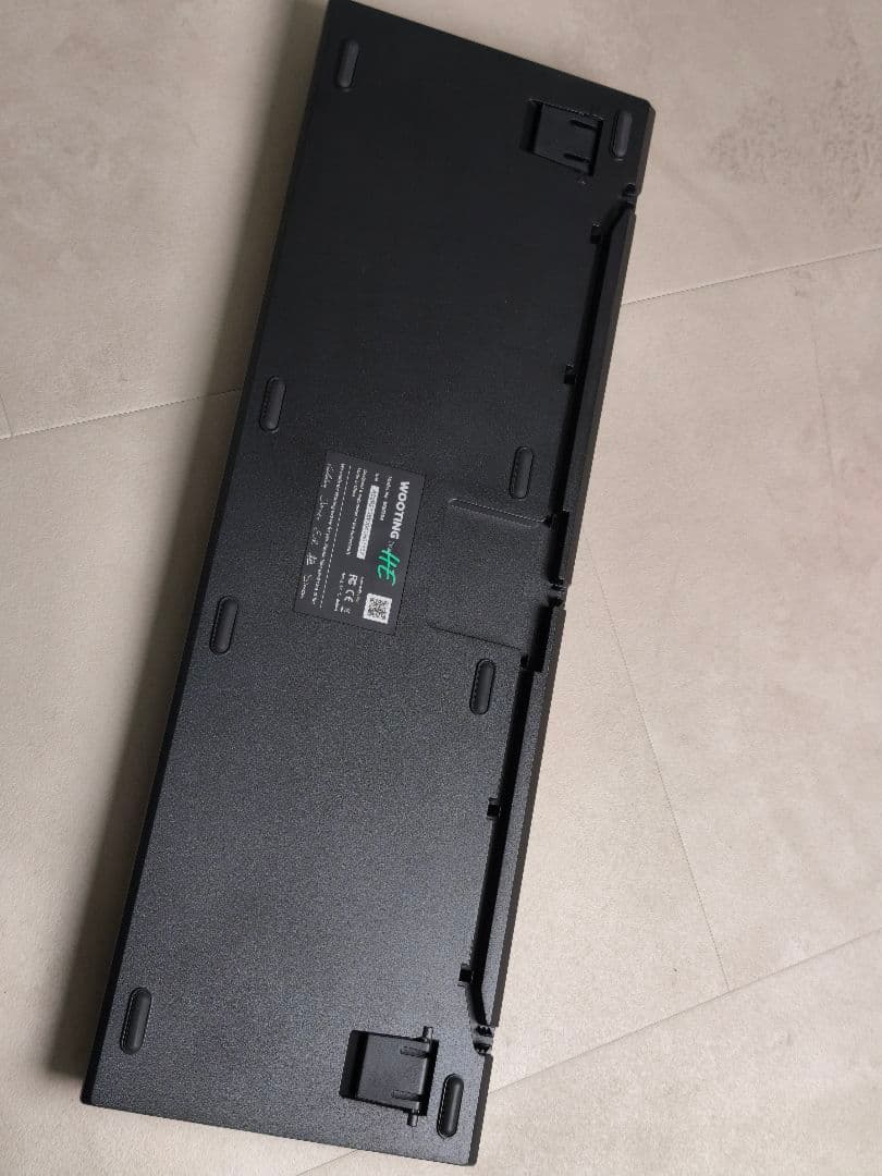 Wooting two HE　専用リストレスト付　ラピッドトリガー