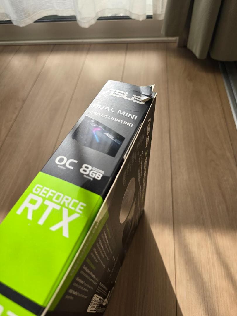 グラフィックボード・グラボ・ビデオカード ASUS RTX3060Ti OC 8GB (Dual Mini)