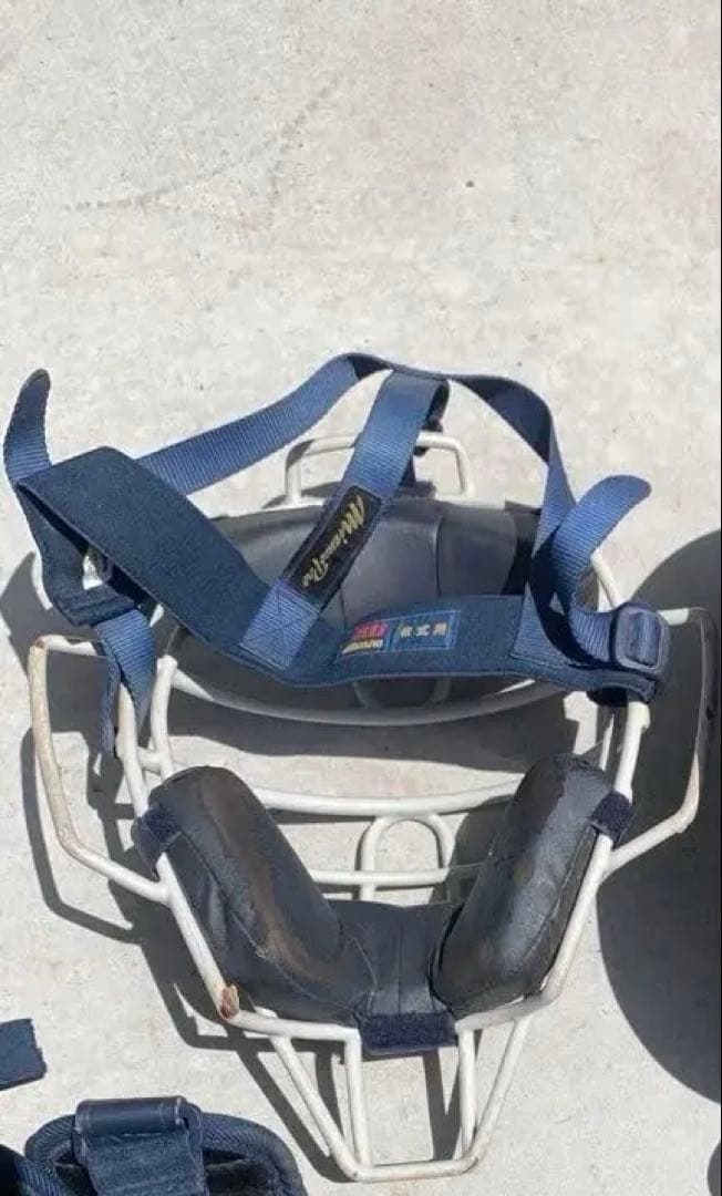 キャッチャー防具　バック付き