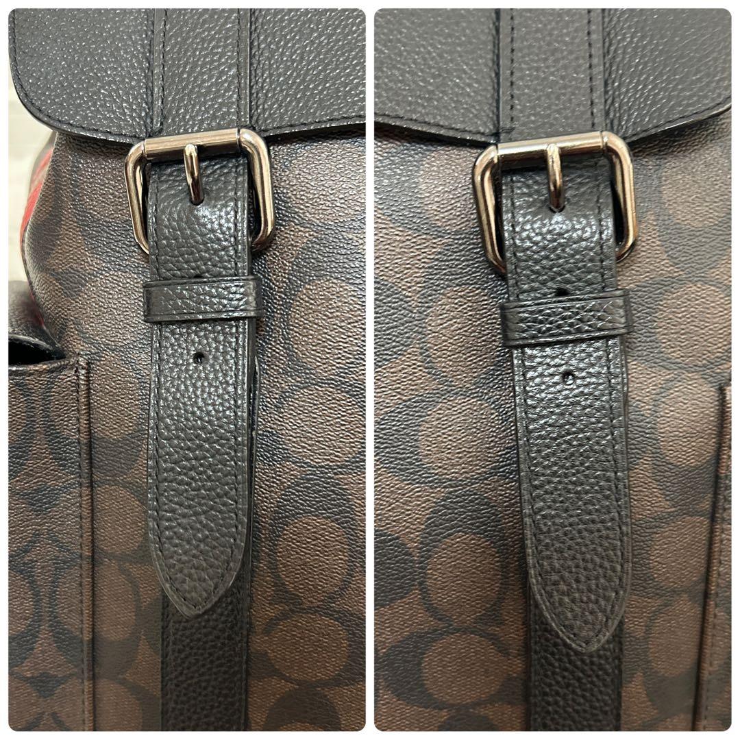 ⭐️美品⭐️コーチ ハドソン レーサーストライプ リュック バックパック メンズ