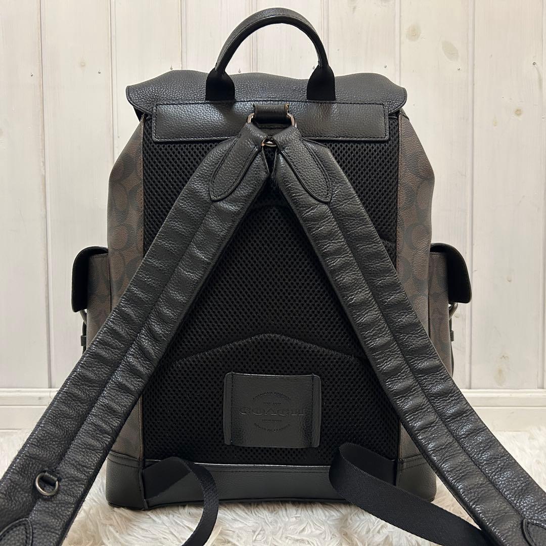 ⭐️美品⭐️コーチ ハドソン レーサーストライプ リュック バックパック メンズ